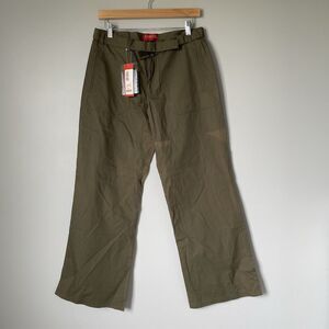 Vtg y2k 2000's Nikita Riding Pants Flared Green 100% Cotton Women's Medium NEW